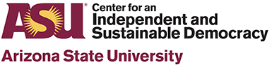 ASU Sustainable Democracy Logo