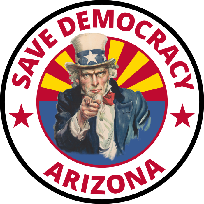 Save Democracy Arizona Logo